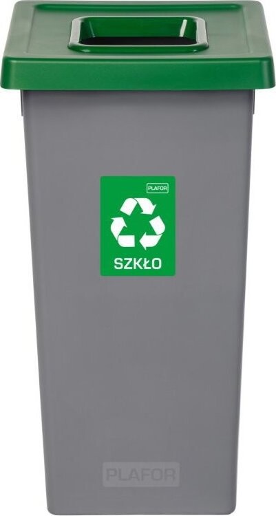 Igotrend, 723002 Kôš na triedený odpad 75 l, FIT BIN sivo/zelený