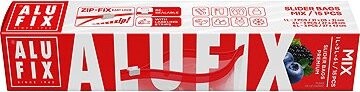 ALUFIX Sáčky se zipem mix 15 ks (1 l + 3 l + 6 l)