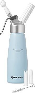 Hendi 975862 Fľaša na šľahačku Kitchen line modrá