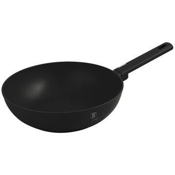 BerlingerHaus Matte Black Collection Pánev WOK s titanovým povrchem 28 cm