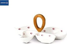 Korkmaz Natura – tanier na oriešky (Dáma s ružami)