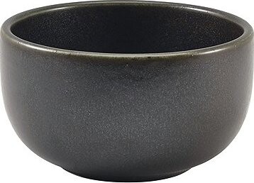 GENWARE Miska porcelánová, výška 75 mm, průměr 124 mm, černá