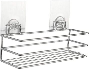 Compactor Bestlock Magic Samolepiaca polička na koreničky, bez vŕtania, chróm