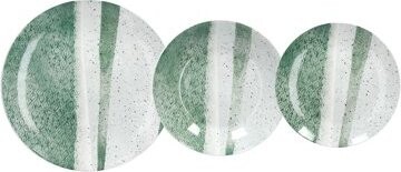 Andrea Fontebasso MALACHITE Jedálenská súprava 18 ks