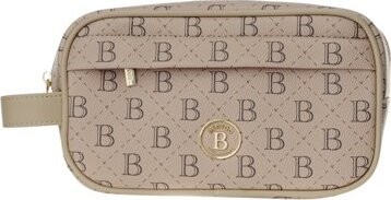 BERTOO Kozmetická taška Nicola beige logo