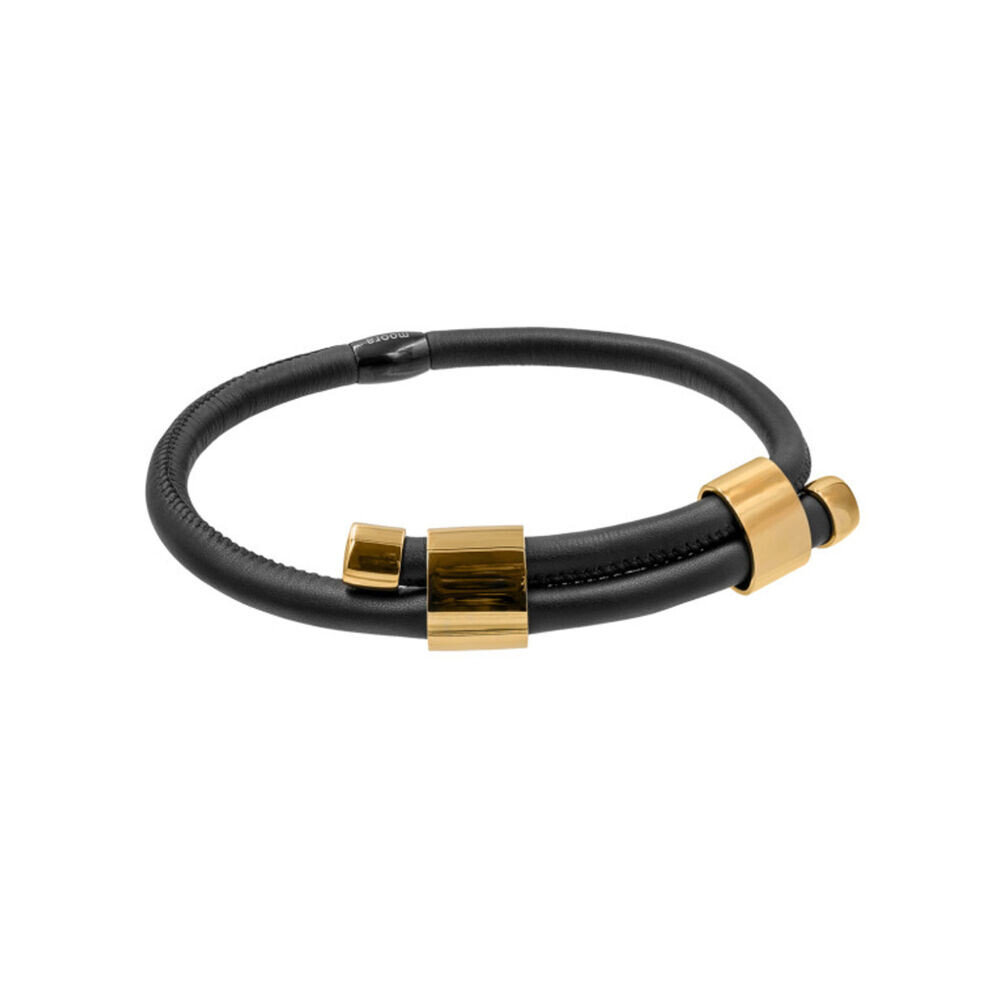 Nastaviteľný choker náhrdelník s pozlátenými prvkami 18869