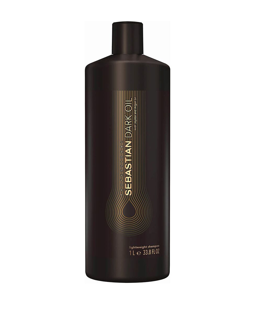 Sebastian Professional Vyživujúci šampón pre lesk a hebkosť vlasov Dark Oil (Lightweight Shampoo) 1000 ml