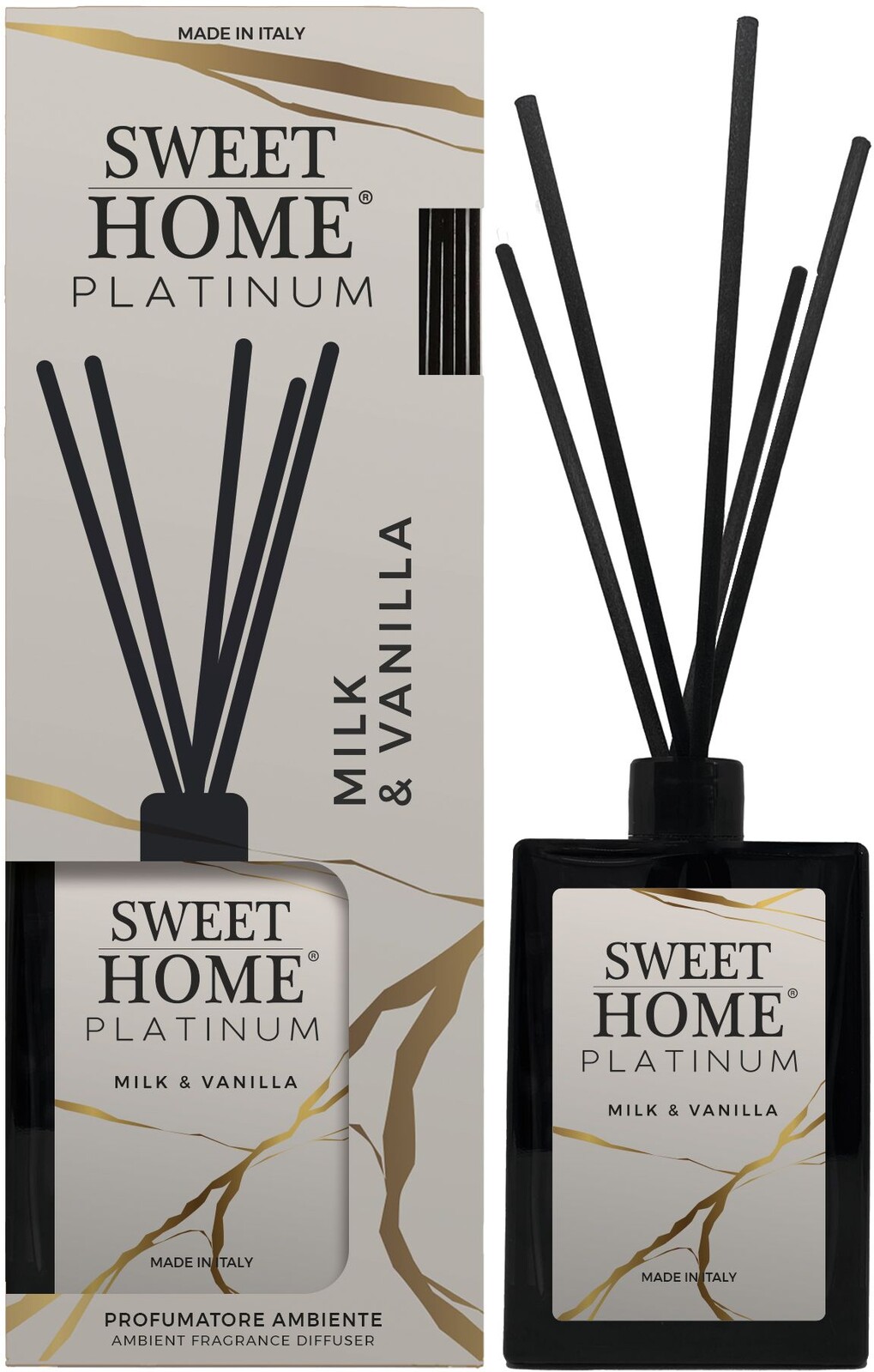 Sweet Home Collection Aróma difuzér Milk & Vanilla 500 ml