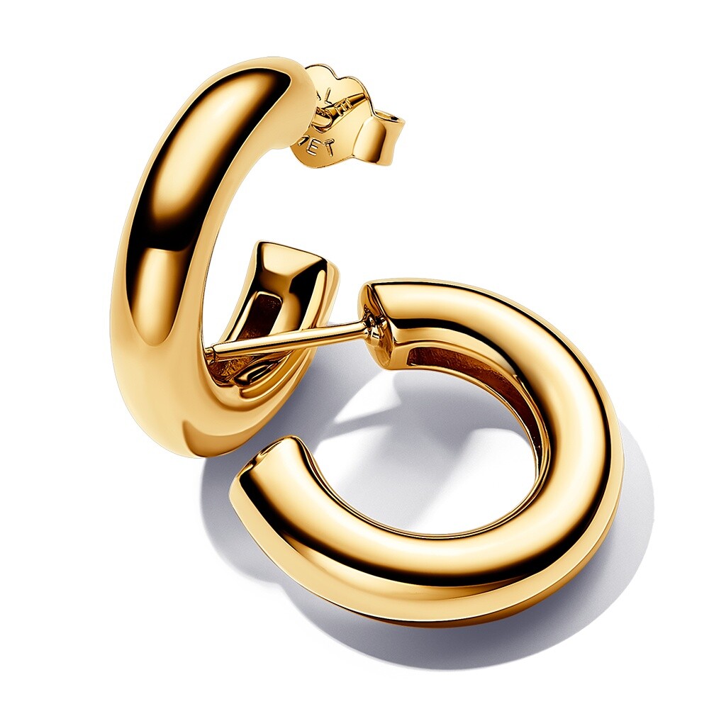 Pandora Nadčasové pozlátené kruhy Essence Shine 263266C00