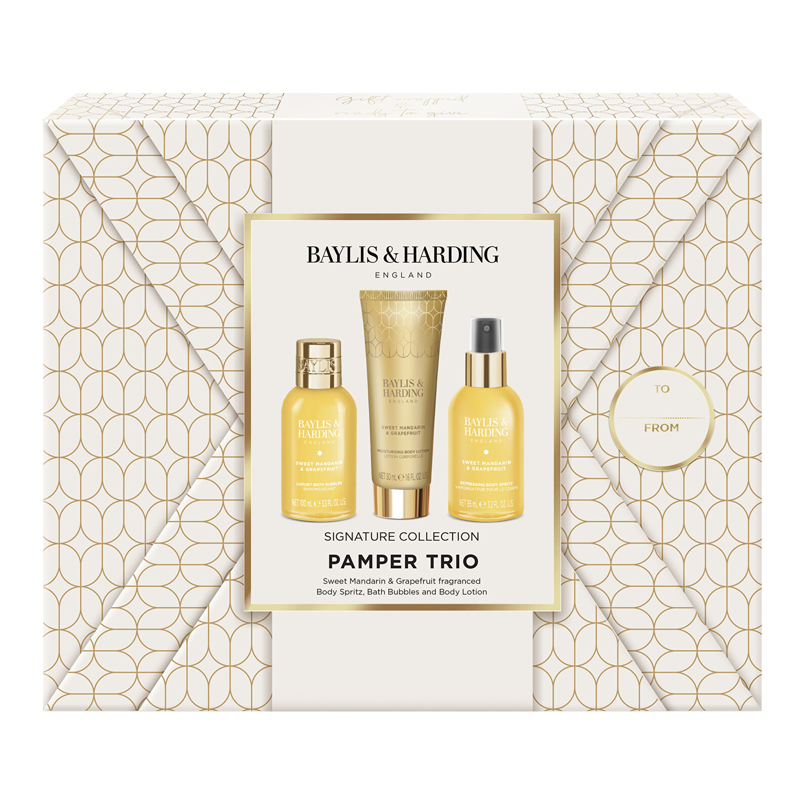 Baylis & Harding Darčeková sada Mandarínka & Grapefruit Set 3 ks