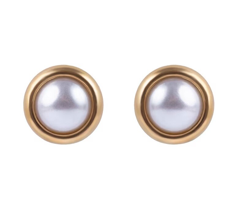 Emily Westwood Pozlátené náušnice kôstky Wenisse EWE250364G