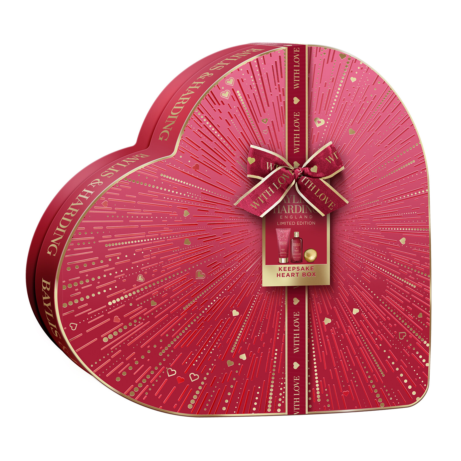 Baylis & Harding Darčeková sada starostlivosti o telo Midnight Cherry 3 ks