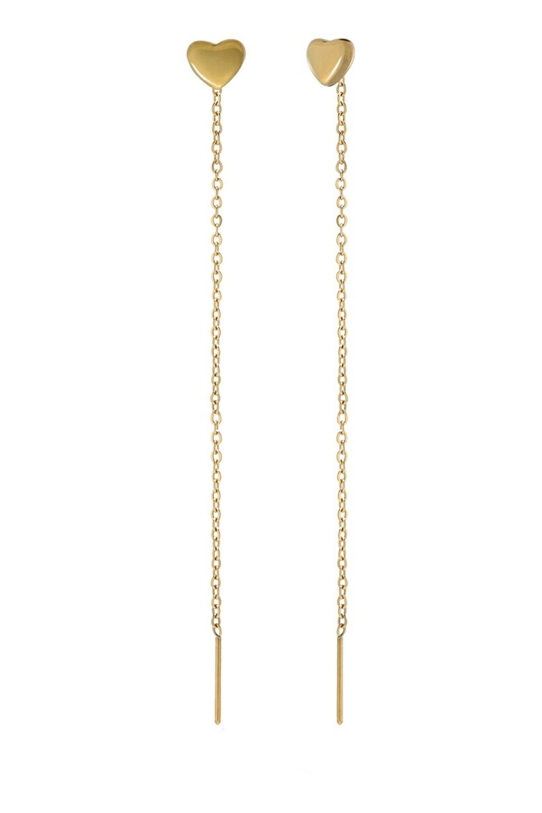 Marc Malone Dlhé retiazkové náušnice so srdiečkom MCE250388G