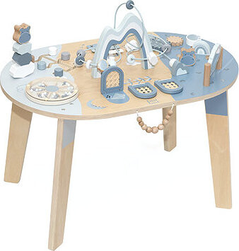 Label Label Stolík s aktivitami Blue