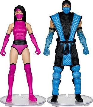 Mortal Kombat Klassics – Sub-Zero vs Mileena – figúrka