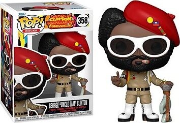 Funko Pop! George Uncle Jam Clinton George Clinton Parliament Funkadelic 358