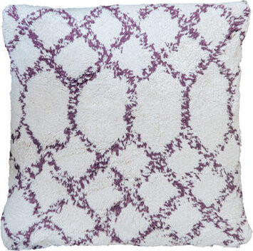 TEXTILOMANIE Dekoračný vankúšik Melanie 45 × 45 cm, fialový