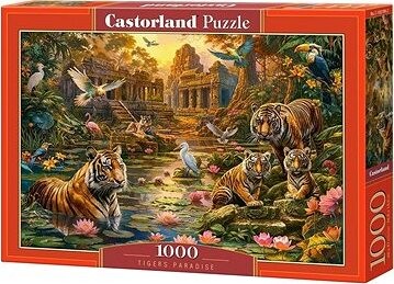 CASTORLAND Puzzle Tigrí raj 1000 dielikov