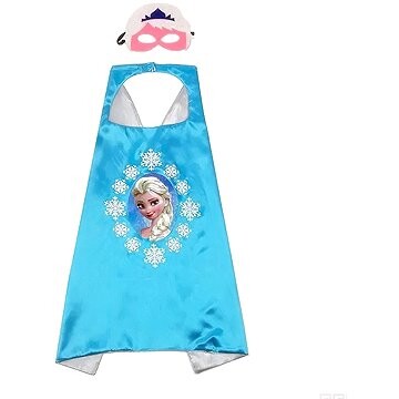 FunCo Detský karnevalový kostým Frozen Elsa s vločkami 2 v 1