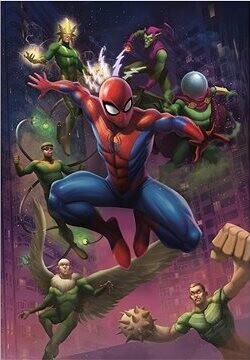 CLEMENTONI Spiderman 1000 dielikov