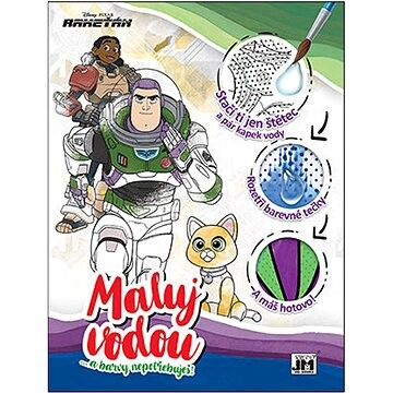 Vodové omalovánky Rakeťák A4