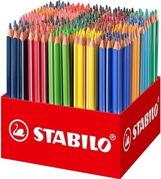 STABILO Trio thick – 300 ks balení – 20-rôznych farieb