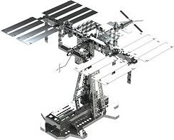 Metal Time Luxusná oceľová stavebnica Astronaut's Lodge