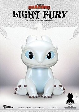 How To Train Your Dragon: Light Fury – pokladnička 35 cm