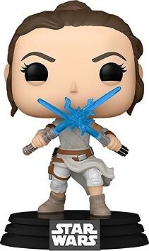 Funko POP! Star Wars Episode IX – Rey with Two Light Sabers