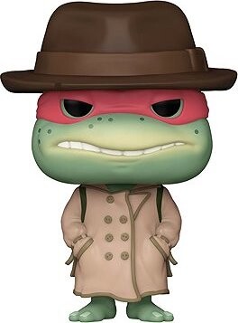 Funko POP! Teenage Mutant Ninja Turtles – Raphael s kabátom a klobúkom