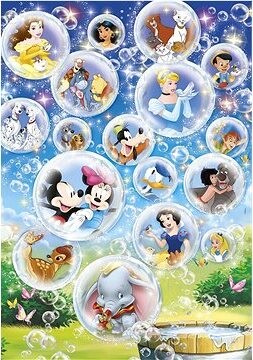 Clementoni Puzzle Svet Disney 104 dielikov