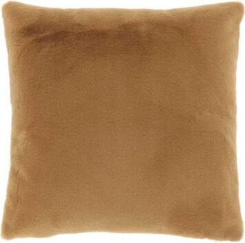 TEXTILOMANIE Dekoračný vankúšik Lonne 45 × 45 cm, hnedooranžový