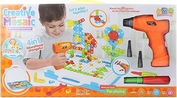 Lamps Skrutkovacia stavebnica s vŕtačkou 237 dielikov