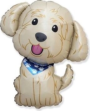 FLEXMETAL Balón fóliový pes – psík – 60 cm