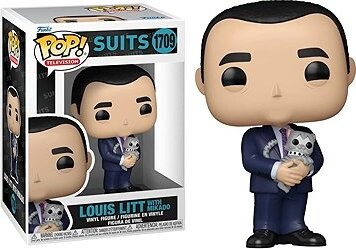 Funko Pop! Suits Louis Litt With Mikado 1709