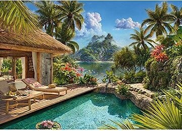 CHERRY PAZZI Puzzle Prázdniny v trópoch 2000 dielikov