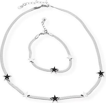 Ewena Dámsky náhrdelník s náramkom z chirurgickej ocele KM6428