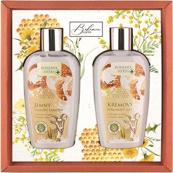 BOHEMIA GIFT Med a kozie mlieko 500 ml