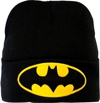 Logoshirt Detská zimná čiapka – DC Comics: Batman Logo