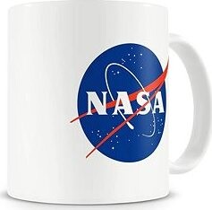 NASA Logotype biely