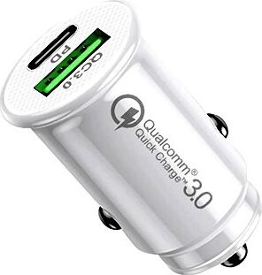 PREXIM adaptér QC3,0 + typ C 12/24 V