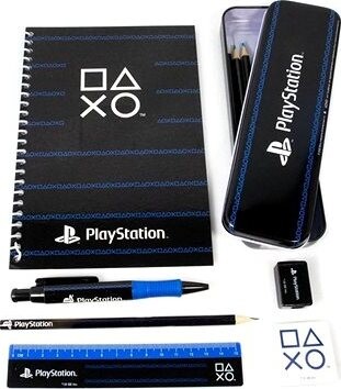 Playstation: Pinstripe Dark – školské pomôcky