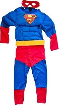 FunCo Detský kostým Svalnatý Superman 98 – 110 S