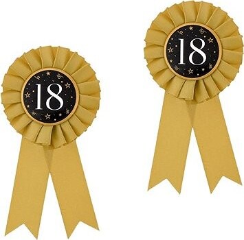 Godan Narozeninová brož placka 18 let 2 ks