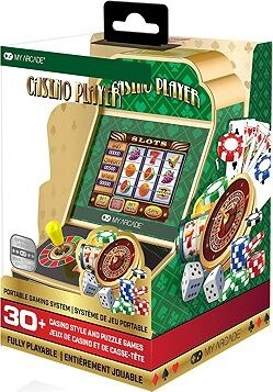My Arcade DGUN-3945 Casino Player 30-in-1 Portable Gaming System