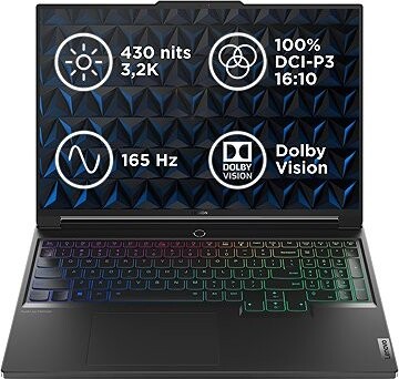 Repasované – Lenovo Legion 7 16IRX9 Eclipse Black celokovový + podložka pod myš