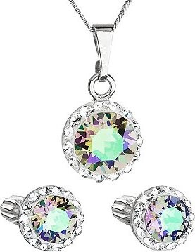 EVOLUTION GROUP 39352.5 paradise shine s kryštálmi Swarovski (striebro 925/1000; 3 g)