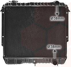 VAN WEZEL chladič, chladenie motora 21002033