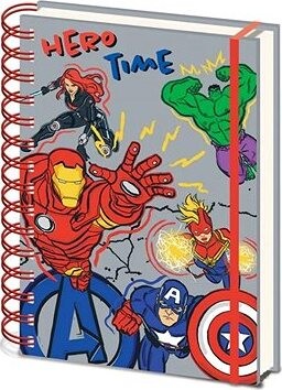 Marvel Avengers: Hero Club – zápisník v krúžkovej väzbe