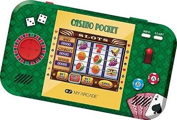 My Arcade DGUN-3946 Casino Player 30-in-1 Portable Gaming System